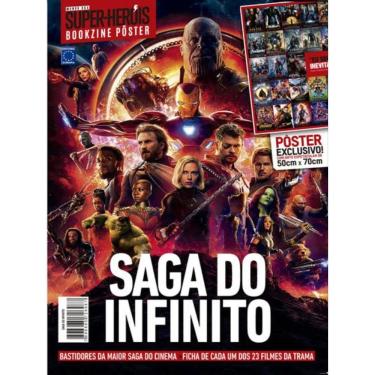 Imagem de Superpôster Mundo Dos Super-Heróis - Vingadores Saga Do Infinito - Arte A