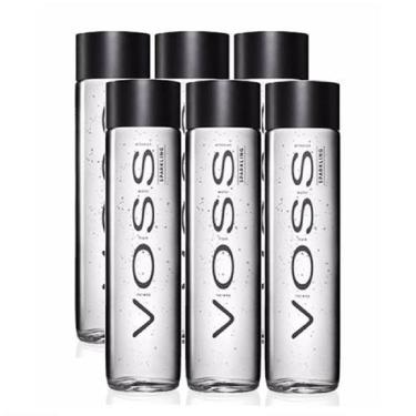 Imagem de Água Mineral Voss Com Gás Vidro 375ml (6x)