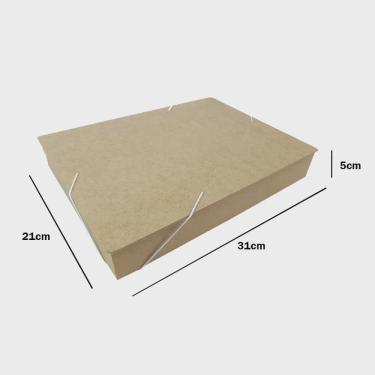 Imagem de Pasta com Elástico com Tampa Almofada - 31x21x5cm