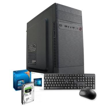 Imagem de Cpu Computador Intel Core i5 4gb 1 tb teclado mouse