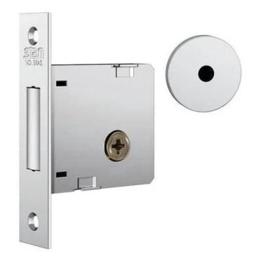 Imagem de Fechadura Trava Inox 1004 (Par) Rq1 Stam