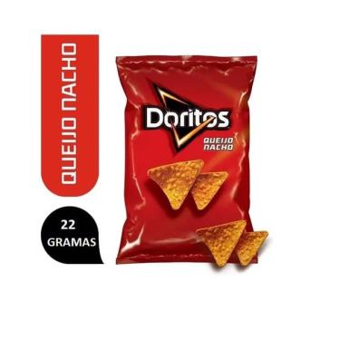 Imagem de Biscoitos Salgadinhos Elma Chips Doritos Caixa c/ 20 De 22g