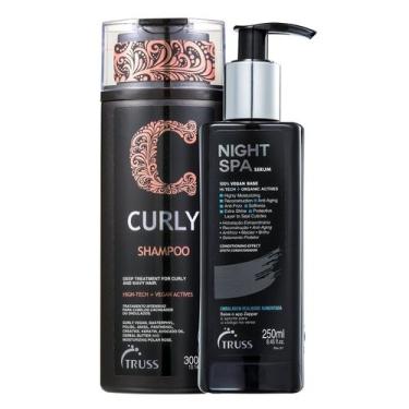 Imagem de Kit Truss Curly - Shampoo 300ml + Night Spa 250ml