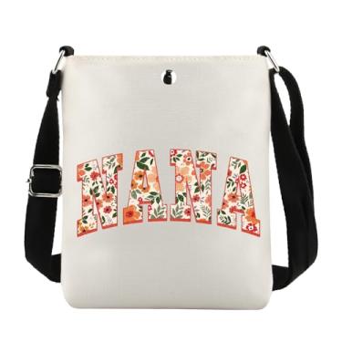 Imagem de Bolsa transversal floral Nana Best Grandma Gifts Groovy Cute Nana Gift Mommy Shoulder Bag Presente Dia das Mães Nana Bolsas transversais, CB, Nana CB