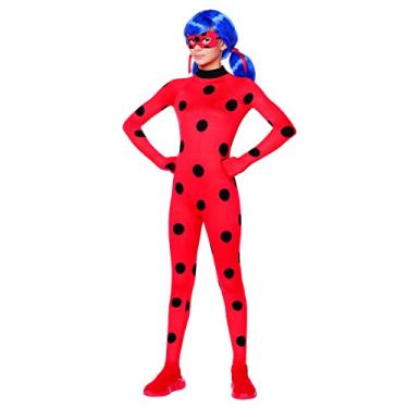 Imagem de Spirit Halloween Fantasia infantil Miraculous Ladybug | Licenciado oficialmente - P