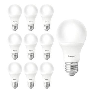 Imagem de Lâmpada Led Avant 12W 3000k E27 Bivolt 10 Unidades