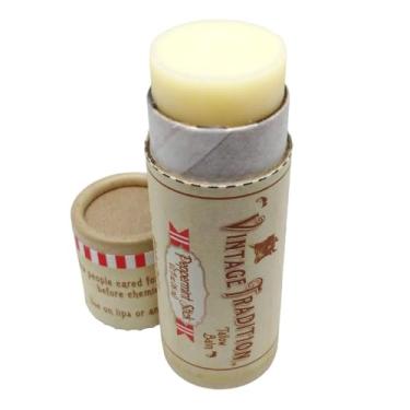 Imagem de Vintage Tradition Moisturizing Beef Tallow Lip Balm – Tube Lip Moisturizer with Peppermint Essential Oil Hydrates & Soothes Dry Lips – Grass-Fed Tallow Balm for Skin Care, 0.5 Fl. Oz.