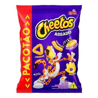 Imagem de Kit c/ 3 Salgadinho Cheetos Mix Queijos Elma Chips 82g