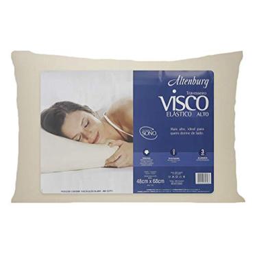 Imagem de Travesseiro Visco Tradicional Alto Altenburg - 48cm x 68cm - Marfim