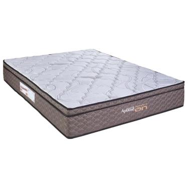 Imagem de Colchão King c/ Vibro Massagem Aplause Smart Brown (193x203x26) - Paropas