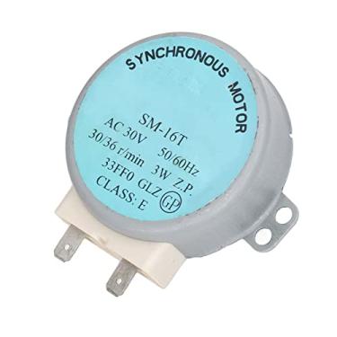 Imagem de Forno microondas Motor Turntable Original Alumínio Cobre Synchronous Motor para Galanz Forno de microondas substituição Acessório Durable Stable Prático 30V 50/60Hz 4W (Motor plano)
