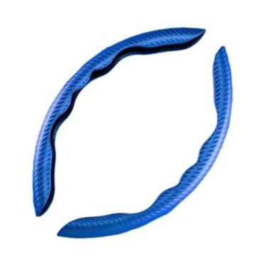 Imagem de Capa Universal para Volante de Carro - Antiderrapante em Fibra de Carb