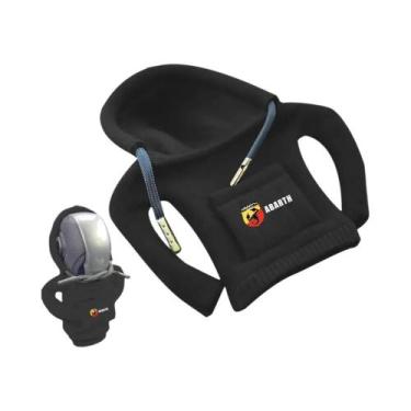 Imagem de Capa Vermelha com Capuz para Alavanca de Marcha - Fiat Abarth, Punto, 