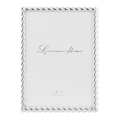 Imagem de Lawrence Frames Armação de metal com design de corda, 13 x 17