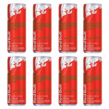 Imagem de Kit 8 Energético Red Bull Summer Melância 250ml cada