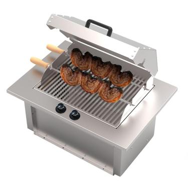 Imagem de Churrasqueira De Embutir Saro Elétrica Che 220V