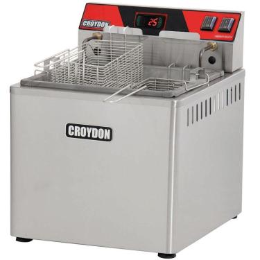 Imagem de Fritador Elétrico Digital De Mesa Croydon Zona Fria 8000w 15 Litros Fzm8-d 220v