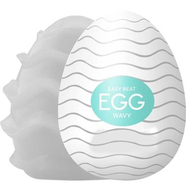 Imagem de Ovo Mastubador Penis Egg Estimulo Punheta Wavy Flexivel