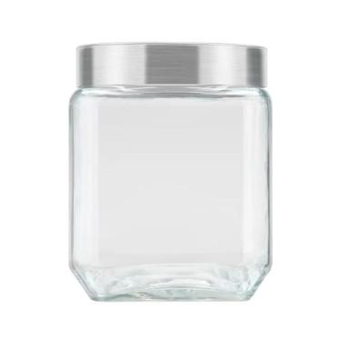 Imagem de Pote Quadrado de Vidro Collection 1,2L Invicta