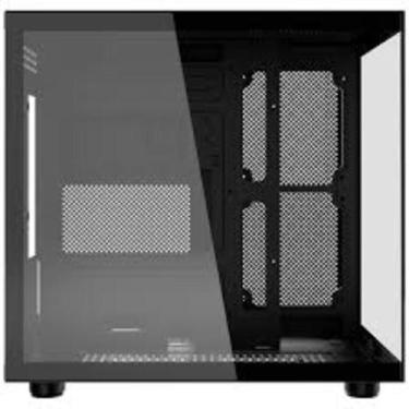 Imagem de Gabinete Gamer Kalkan Midgard Preto Micro-ATX Aquário
