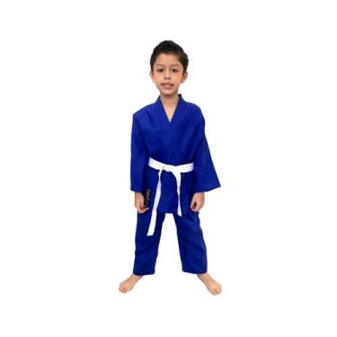 Imagem de Kimono Judô Infantil Azul Shogum (Kids), M00