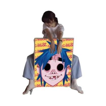Imagem de Gorillaz Clássico Anime Poster Adesivo De Parede Para Sala De Estar Ba