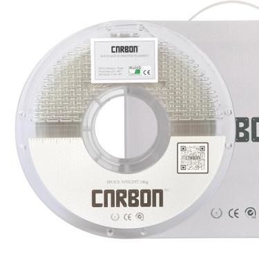 Imagem de Filamento de impressora 3D PETG certificado de grau alimentício - CARBON por Comfy Materials - testado em laboratório em conformidade com a FDA, seguro para alimentos, 1,75 mm, 1 kg, precisão: +