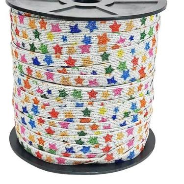 Imagem de Elástico Especial Chato 7mm Várias Cores Encadernação ElasticoEspecial