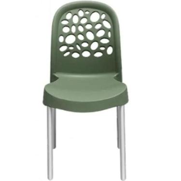 Imagem de Cadeira Deluxe com Pés de Alumínio Forte Plástico - forte plastico, Ve