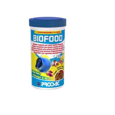 Imagem de Ração Prodac Biofood Flocos 200g Água Marinha