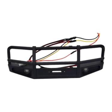 Imagem de harayaa Barra de proteção frontal RC com LED, substituição, acessórios para carro RC para carro de esteira 1/18, Style a