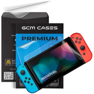 Imagem de Película Para Nintendo Switch 2 Switch Oled Switch Lite Invisívelou Fosca (Switch 2-7.9 pol - Invisível)