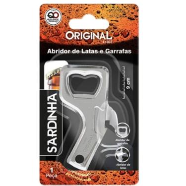 Imagem de Abridor de Latas e Garrafas Aço Inox JJB Utilidades