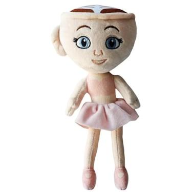 Imagem de Tralala de peluche de tralala, peluche italiano de Brainrot almofada de Tung Tung Sahur para crianças adultos e fãs (Ballerina Cappuccina)