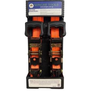 Imagem de Cintas Catraca Para Prender Moto Jet Ski Carretinha Kit 2