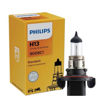 Imagem de Lâmpada Philips Standart 55w 12v P26,4t H13 Farol