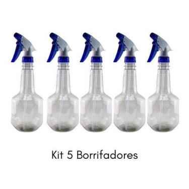Imagem de Kit Pulverizadores Girafa Pet 500ml Spray 5 Unidades - Praticasa, Pet 