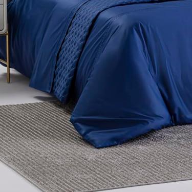 Imagem de CAPA DUVET RAGGIO DI LUNA FIREFLY AZUL 100% ALGODÃO CETIM 400 FIOS KING - 280X260