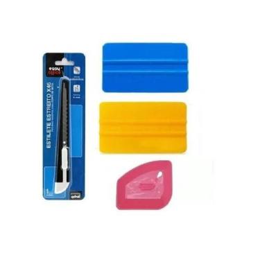 Imagem de Kit Espatulas Insul Film,Plotagem Envelopamento E Vinil - insuvidrofil