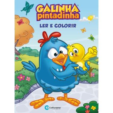 Imagem de Livro - Ler e Colorir - Galinha Pintadinha