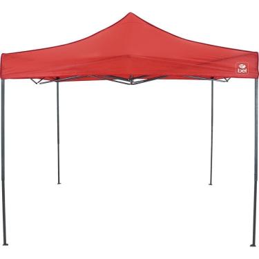 Imagem de Gazebo Dobravel 3X3 Pagoda Bel - Vermelho