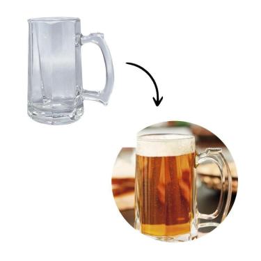 Imagem de Caneca De Chopp De Vidro - 380Ml