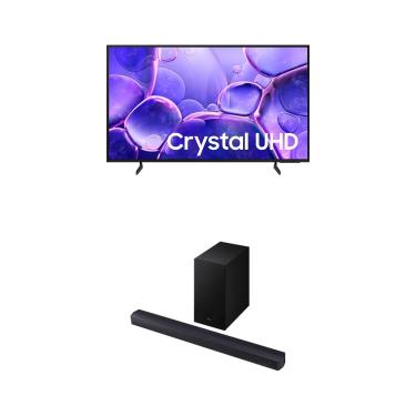 Imagem de Combo Samsung Smart TV 55&quot; Crystal UHD 4K U8100F + Soundbar HW-B450F