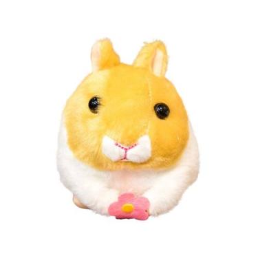 Imagem de Bonito rabo abanando brinquedo de pelúcia simulação animal abanando ca