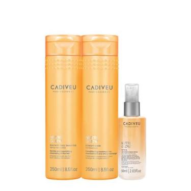 Imagem de Kit Cadiveu Professional Nutri Glow Duo Oil (3 produtos)