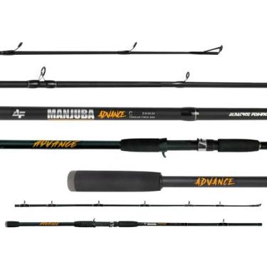 Imagem de Vara Para Carretilha Albatroz Fishing Manjuba Advance 7'0" (2,10m) 20-