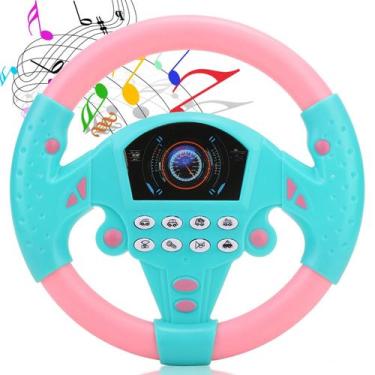 Imagem de Volante de brinquedo VINGVO Simulated Driving Electric Kids
