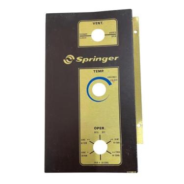 Imagem de Painel De Instrução P/ Acj Springer Acr2 Acr4 10K 12K 18K Btu/H