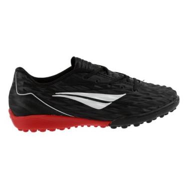 Imagem de Chuteira Penalty Society Se7e XXI Preta - Infantil, 36, Preto