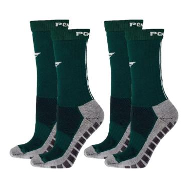 Imagem de Kit 2 Pares de Meias Penalty Grip Masculina